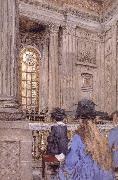 Edouard Vuillard The chapel at Versailles France oil painting artist